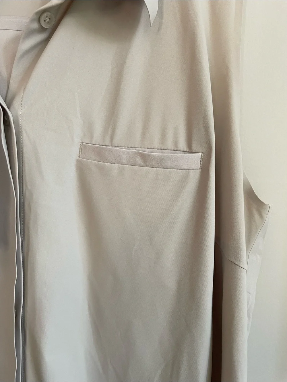 NWT Athleta Urbanite Tank Beige Cream XL